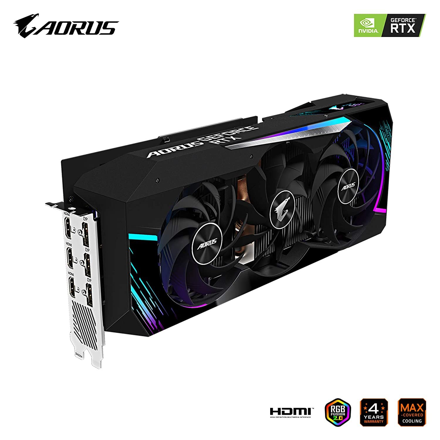 Gigabyte Nvidia GeForce RTX 3080 AORUS Master 10GB GDDR6X - pcbuilder